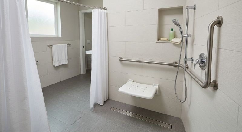 Handicap Shower Installation in Pinellas County, FL