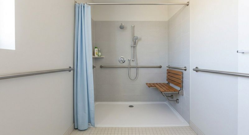 Accessible Shower Construction in Bradenton, FL