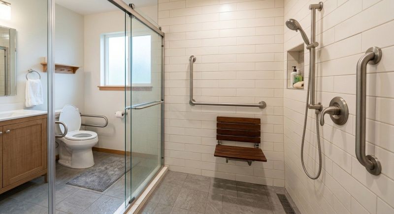 Accessible Shower Construction in Sarasota County, FL