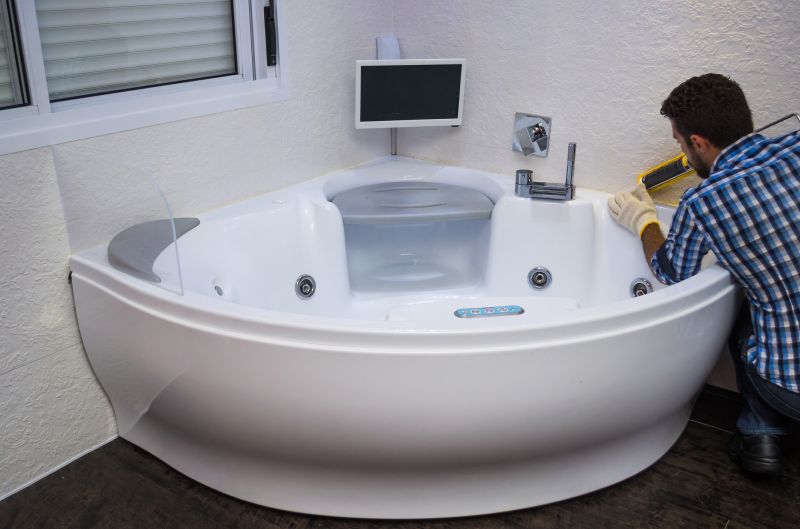 Acrylic Bathtub Installation in Portland, ME