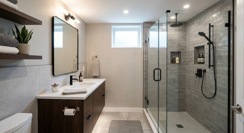Granite Shower Installation in Nashua, NH